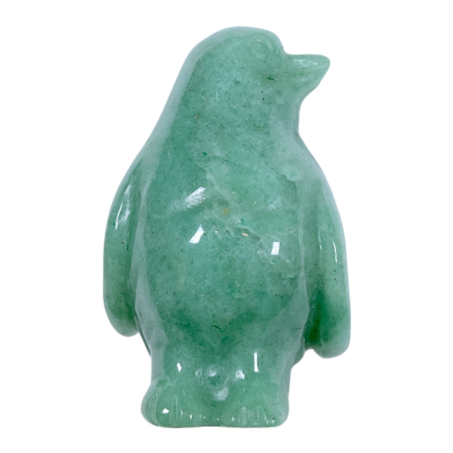 Figurine de pingouin en Aventurine verte - Foliesbijoux