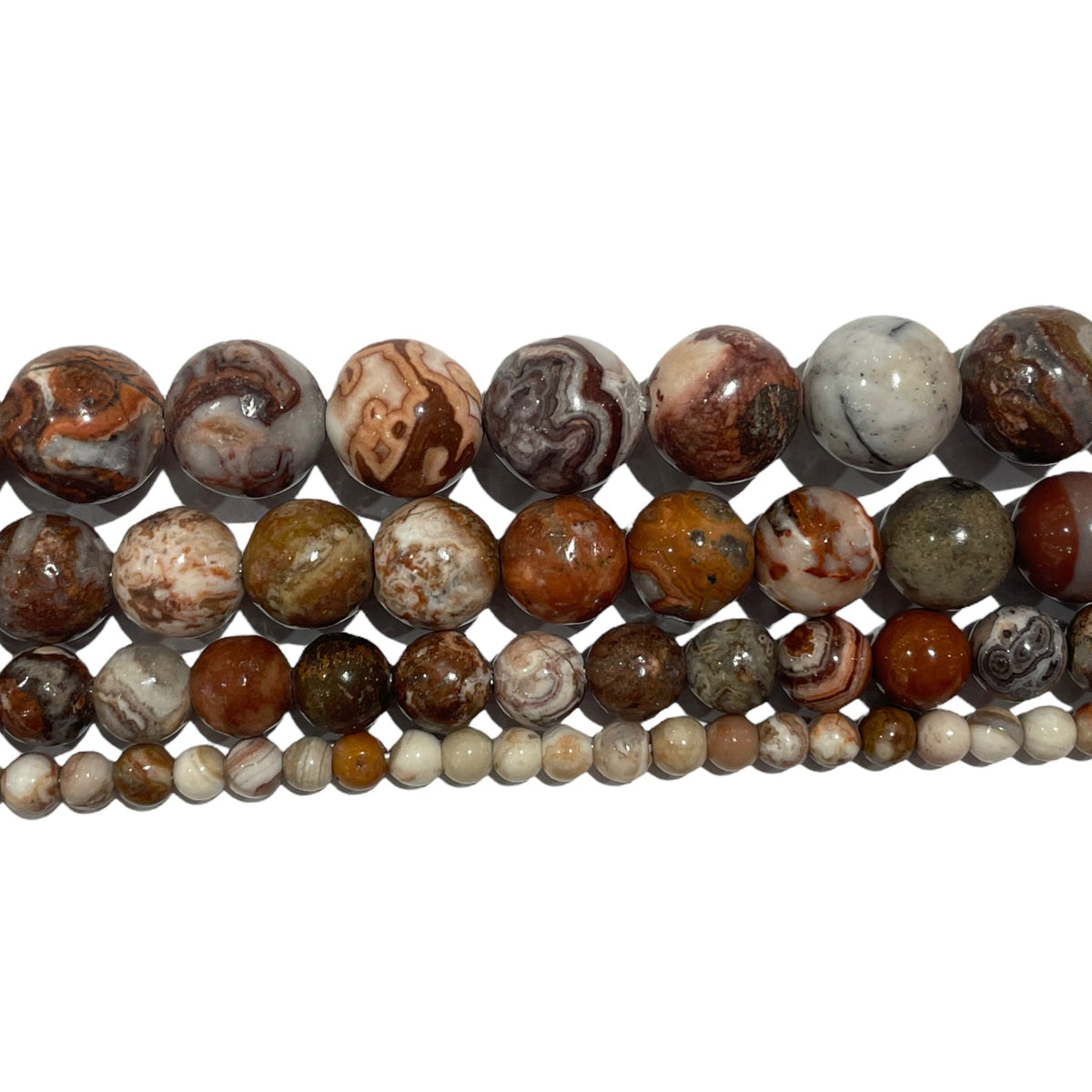 Fil de perle Agate crazy A - Foliesbijoux
