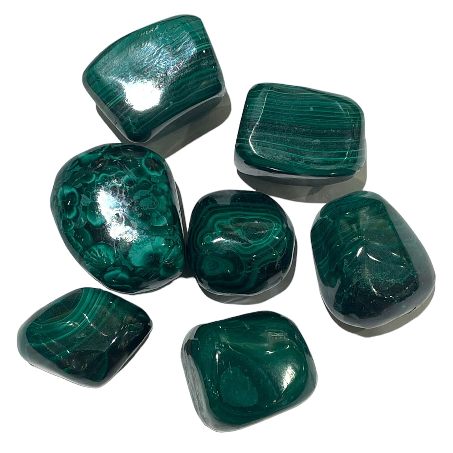 Pierre roulée Malachite - Foliesbijoux