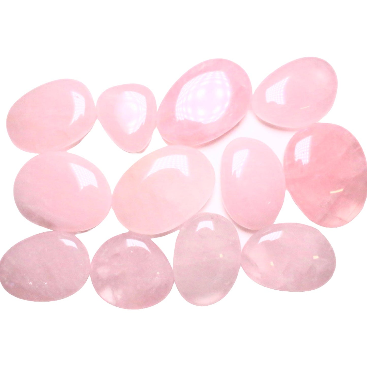 Galet Quartz rose 40mm (Lot de 200g) - Foliesbijoux