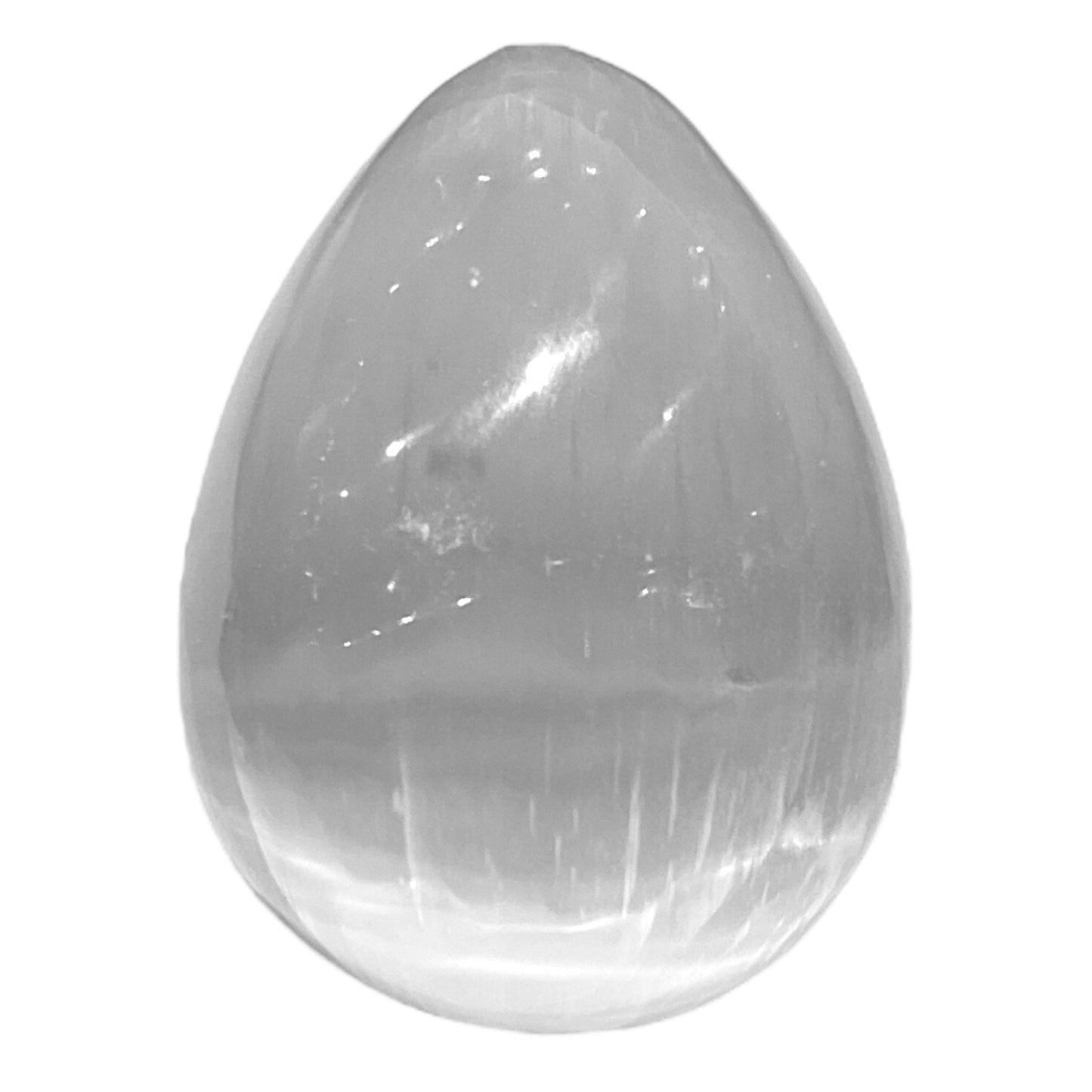 Œuf en sélénite - Foliesbijoux