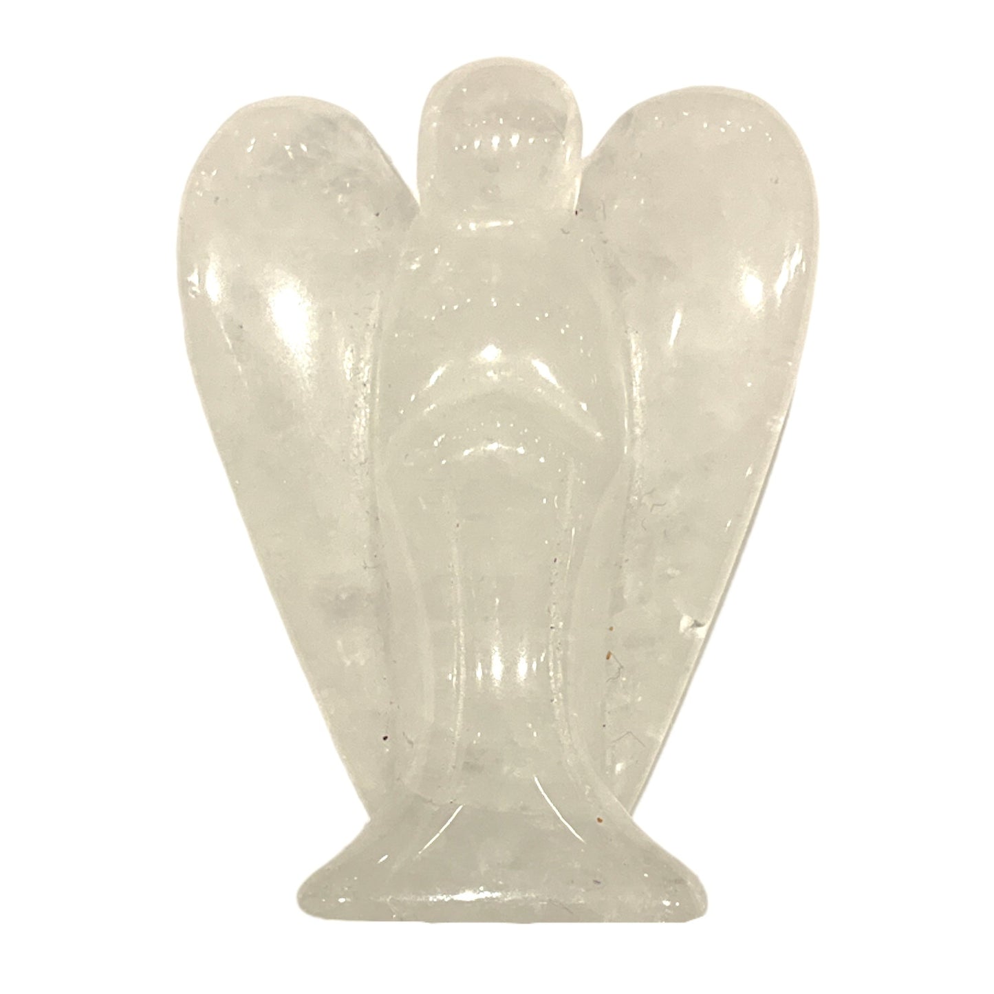 Figurine ange en Cristal de roche - Foliesbijoux