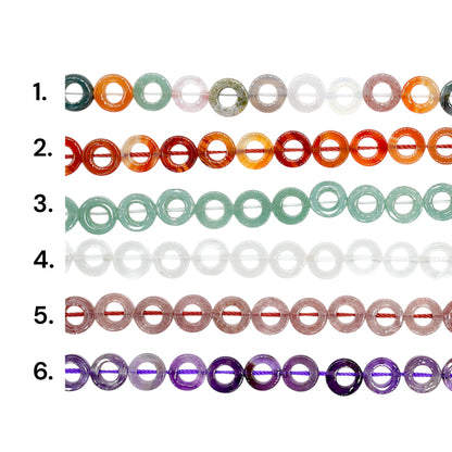 Fil de donut plat référence 40 — 10 mm (6 pierres disponible)