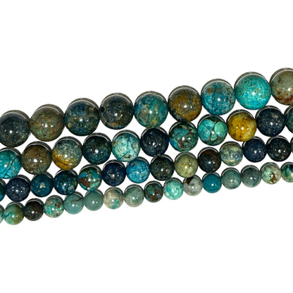 Fil de perle Chrysocolle AA+ - Foliesbijoux