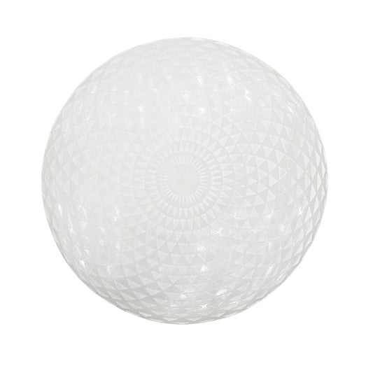 Plaque Rosace géométrique en sélénite 15 cm