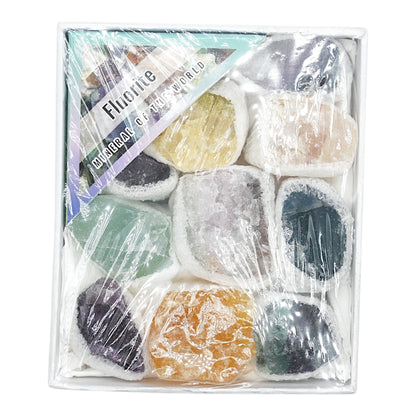 Boîte de Fluorine mix 8,5x10x3,5 cm N°32