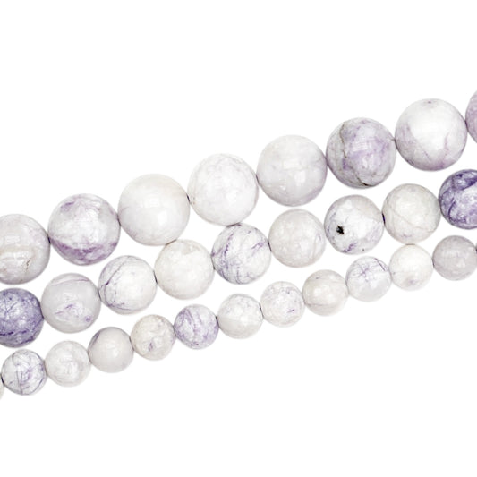 Fil de perle Turquoise violette
