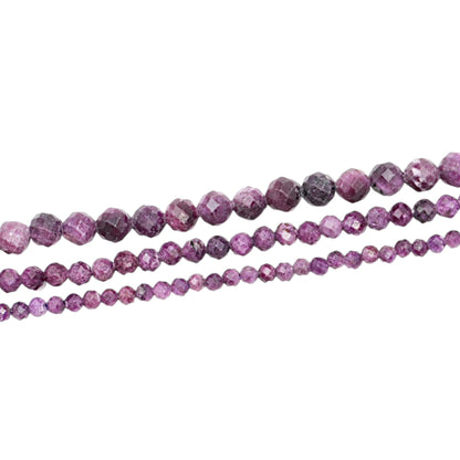 Fil de perles facettées Sugilite