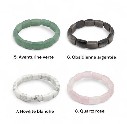 Bracelet AA+ 11x17 mm (17 pierres disponible) #8