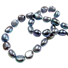 Load image into Gallery viewer, Collier en perles d’eau douce noir N-2
