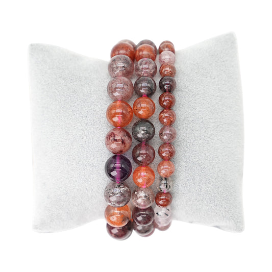 Bracelet Quartz fraise Super Seven A
