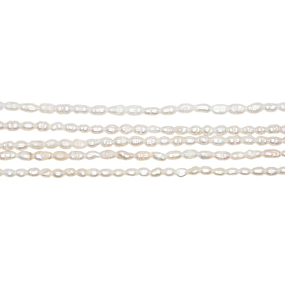 Fil de perle d’eau douce 3-4mm [18]