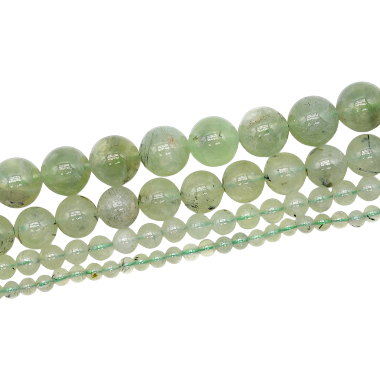 Fil de perle Prehnite AA