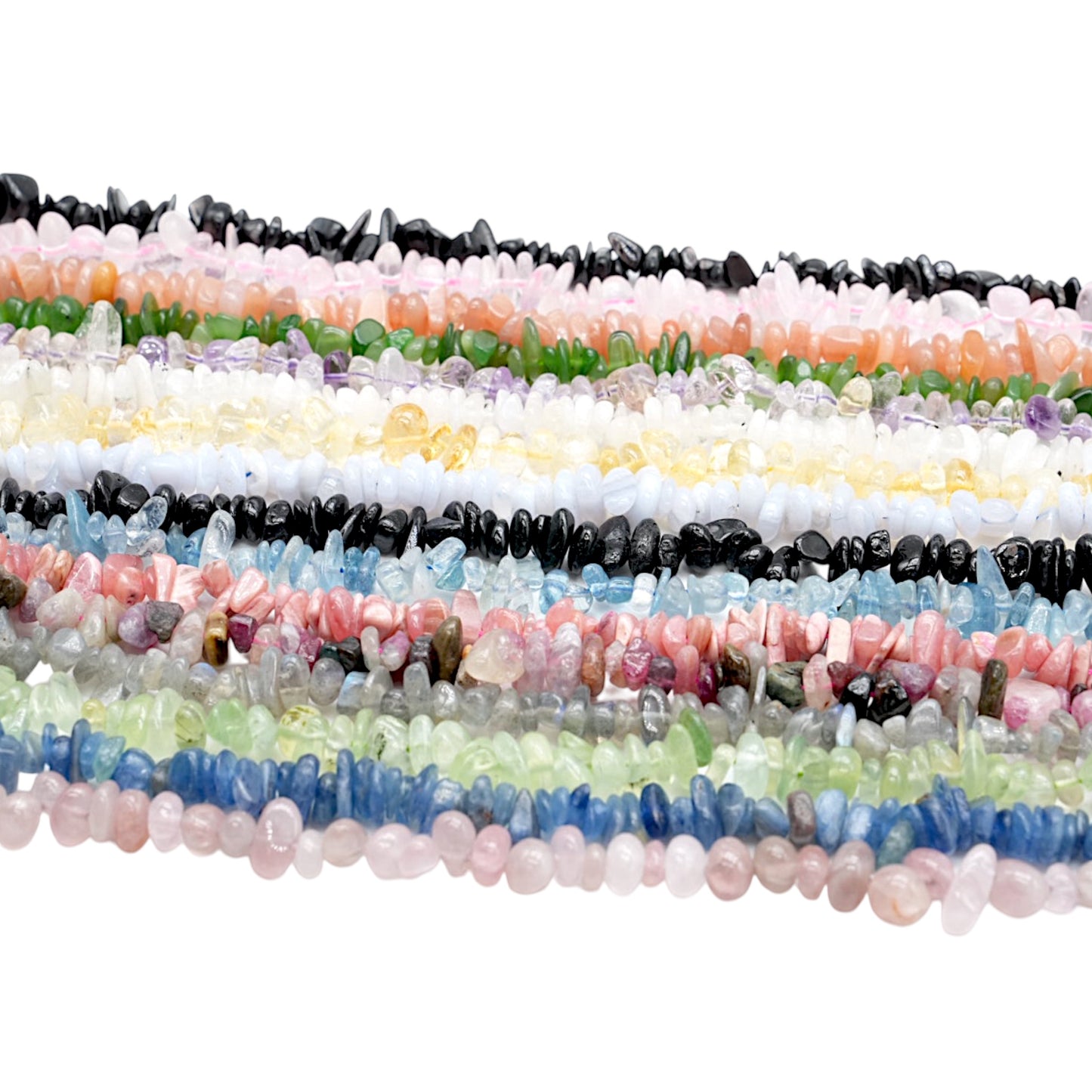 Fil de pierre baroque 5x8 mm (16 pierres disponibles)