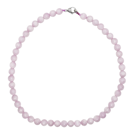 Collier boule Kunzite AAA
