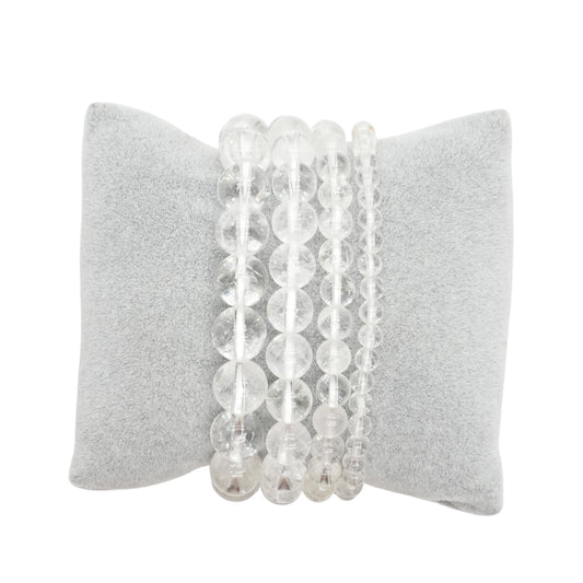 Bracelet Cristal de roche (avec inclusion)