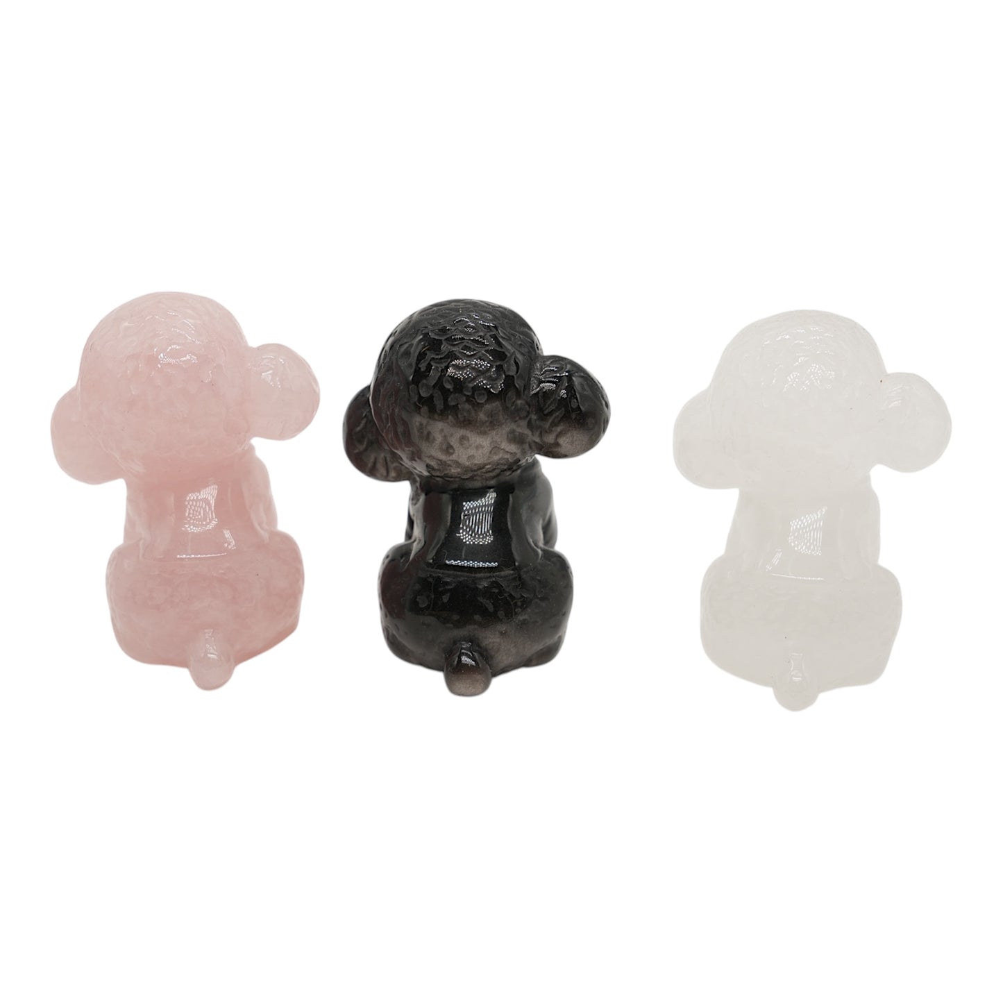 Figurine chien Caniche