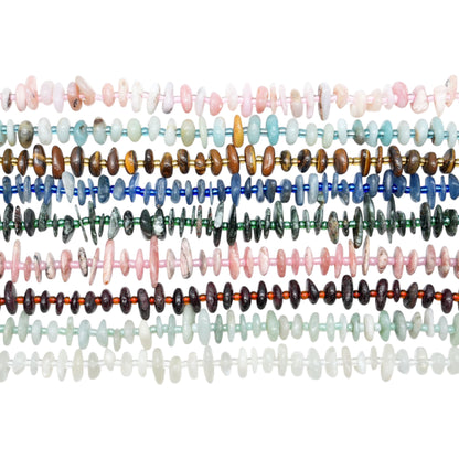 Fil de pierre baroque 5x12 mm (27 pierres disponibles)