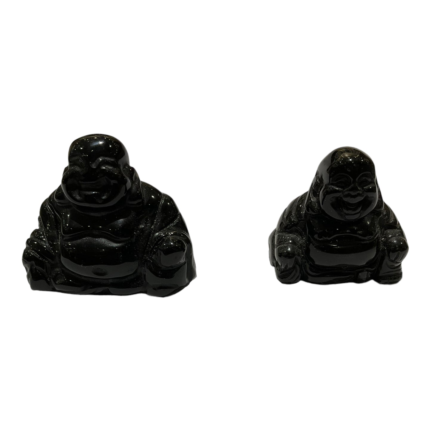 Bouddha en Obsidienne noire