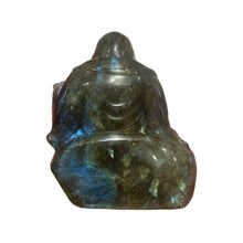 Afbeelding in Gallery-weergave laden, Bouddha en Labradorite pièce unique 7x6x2cm numéro B4
