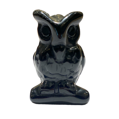 Hibou en Obsidienne noire