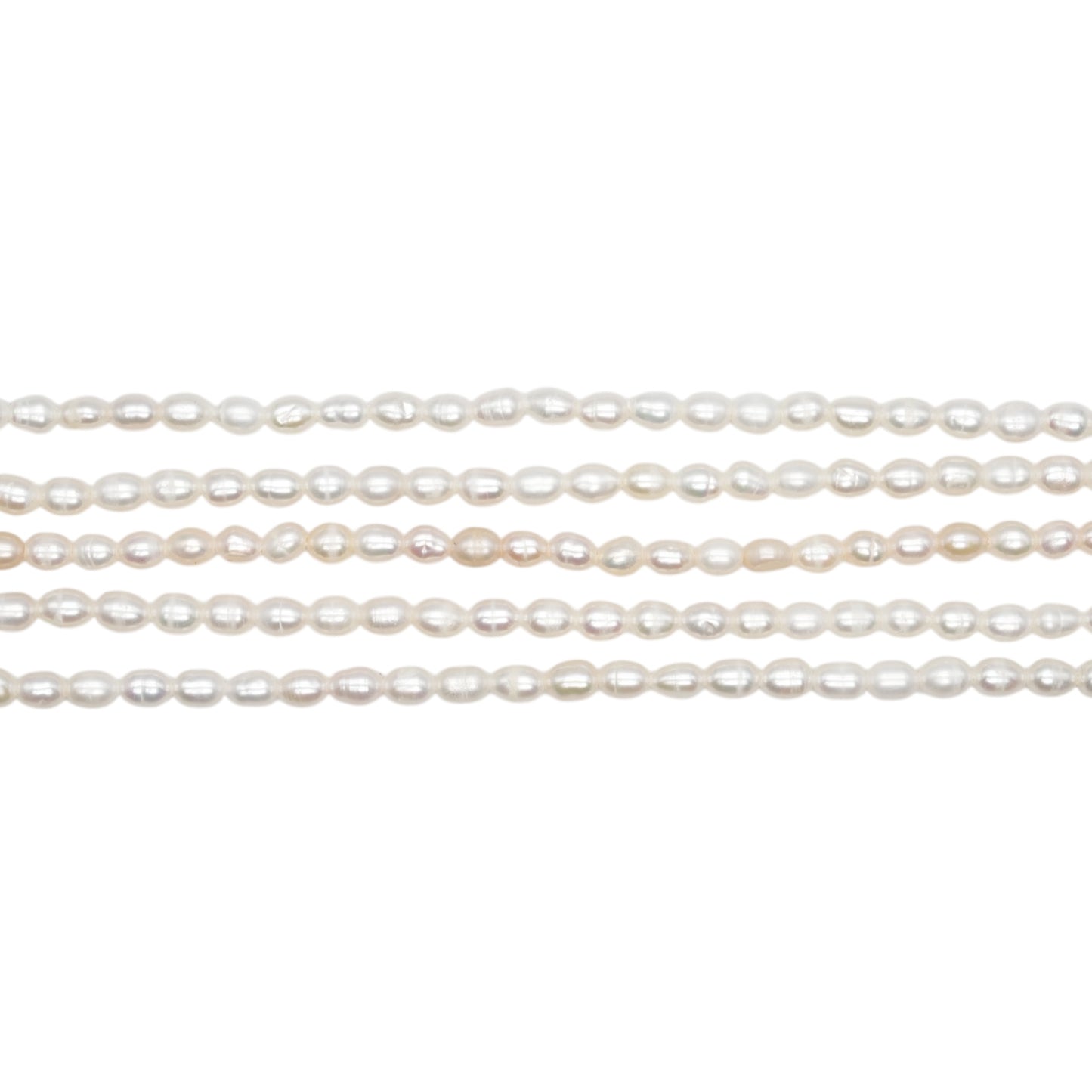 Fil de perle d’eau douce 3-4mm [17]
