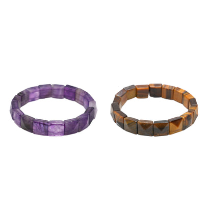 Bracelet AA+ 12x12 mm (7 pierres disponible) #7