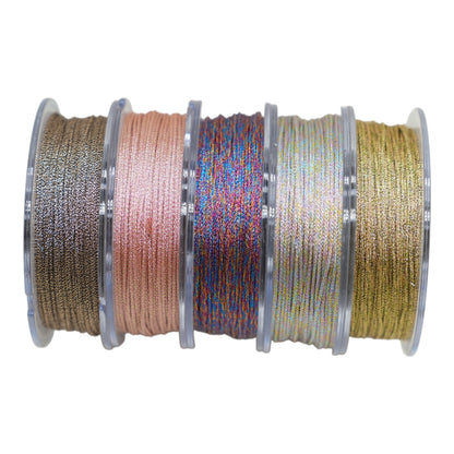 Cordon tressé brillant 1 mm – Bobine de 30 m