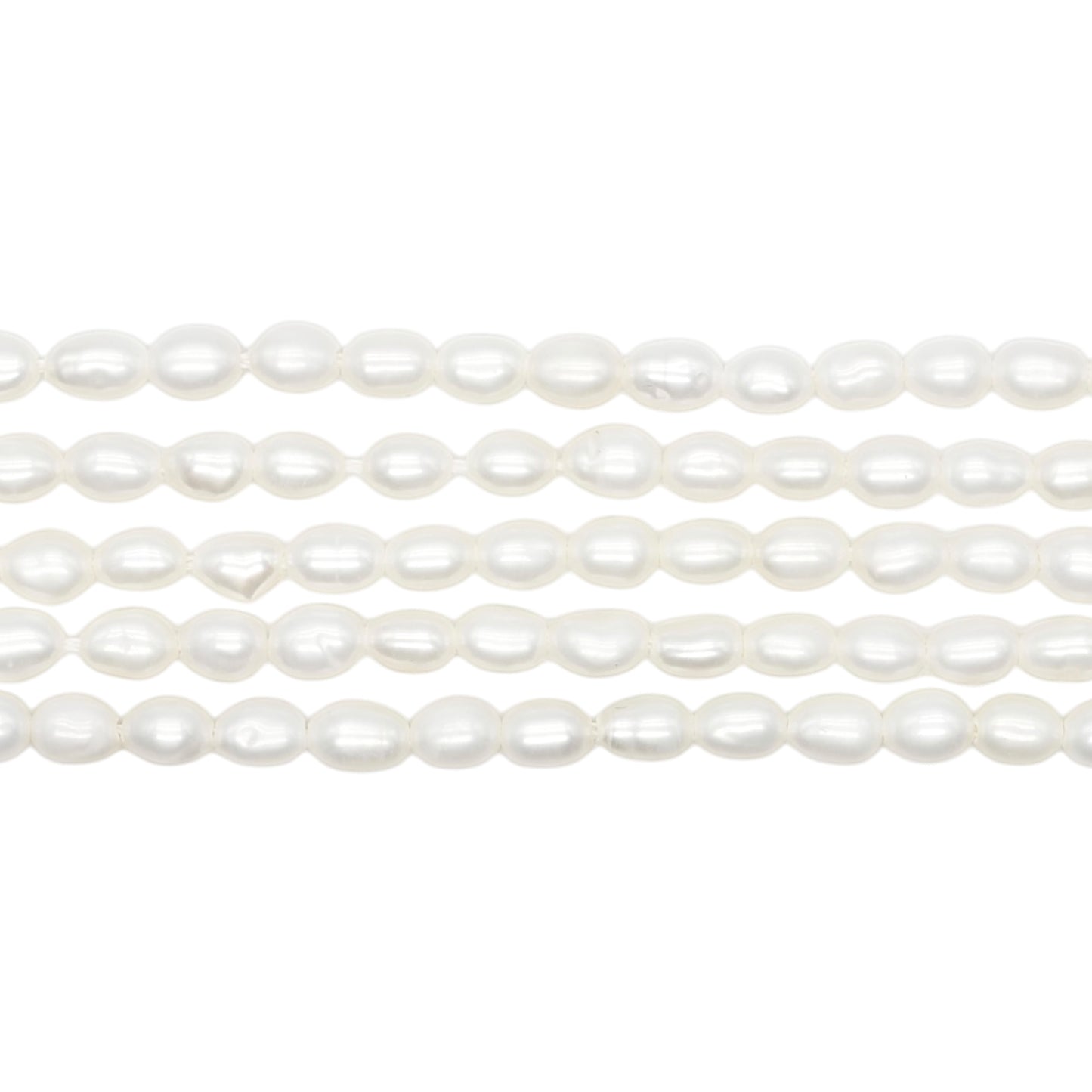 Fil de perle d’eau douce 3-4mm [13]