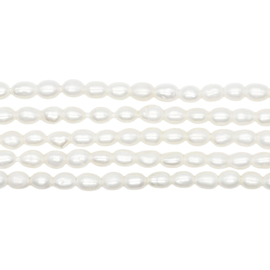 Fil de perle d’eau douce 3-4mm [13]