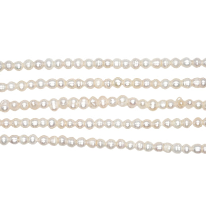 Fil de perle d’eau douce 4-4.5 mm [37]
