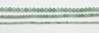 Fil de perles facettées Emeraude