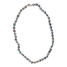 Load image into Gallery viewer, Collier en perles d’eau douce noir N-2
