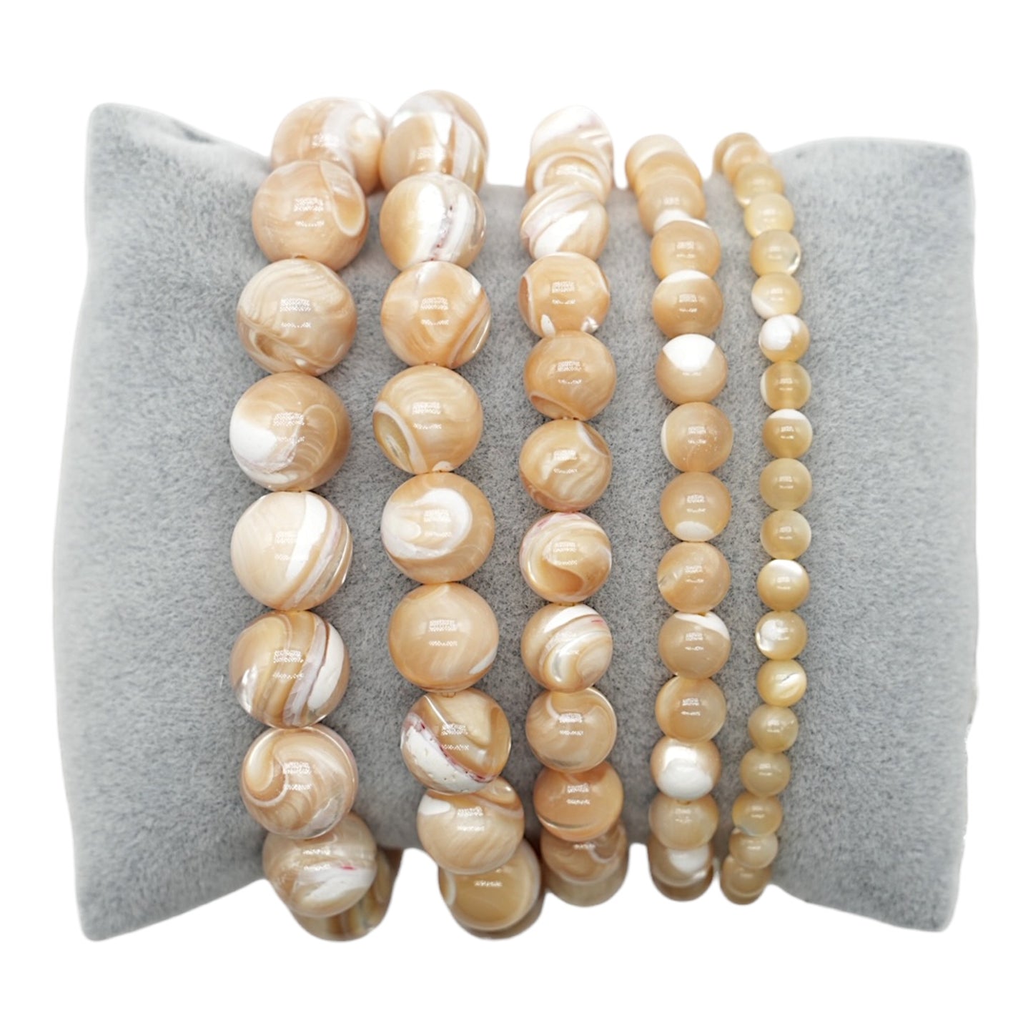 Bracelet Nacre dorée A
