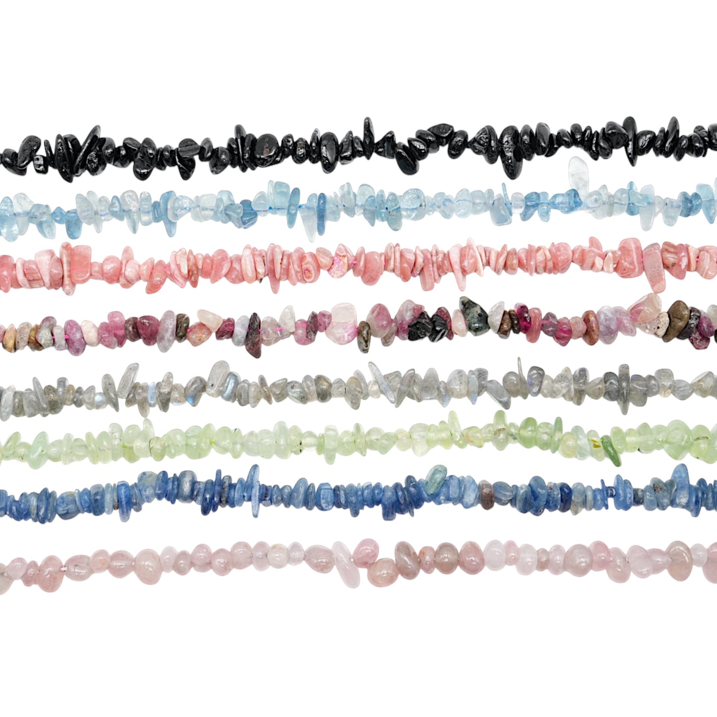 Fil de pierre baroque 5x8 mm (16 pierres disponibles)