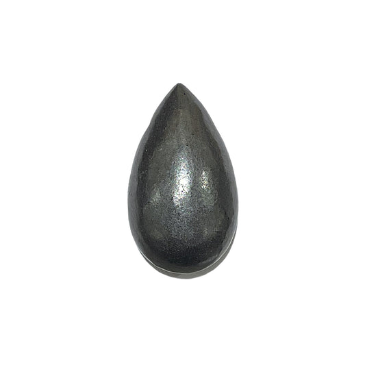 Pendentif Shungite goutte percé sur le côté