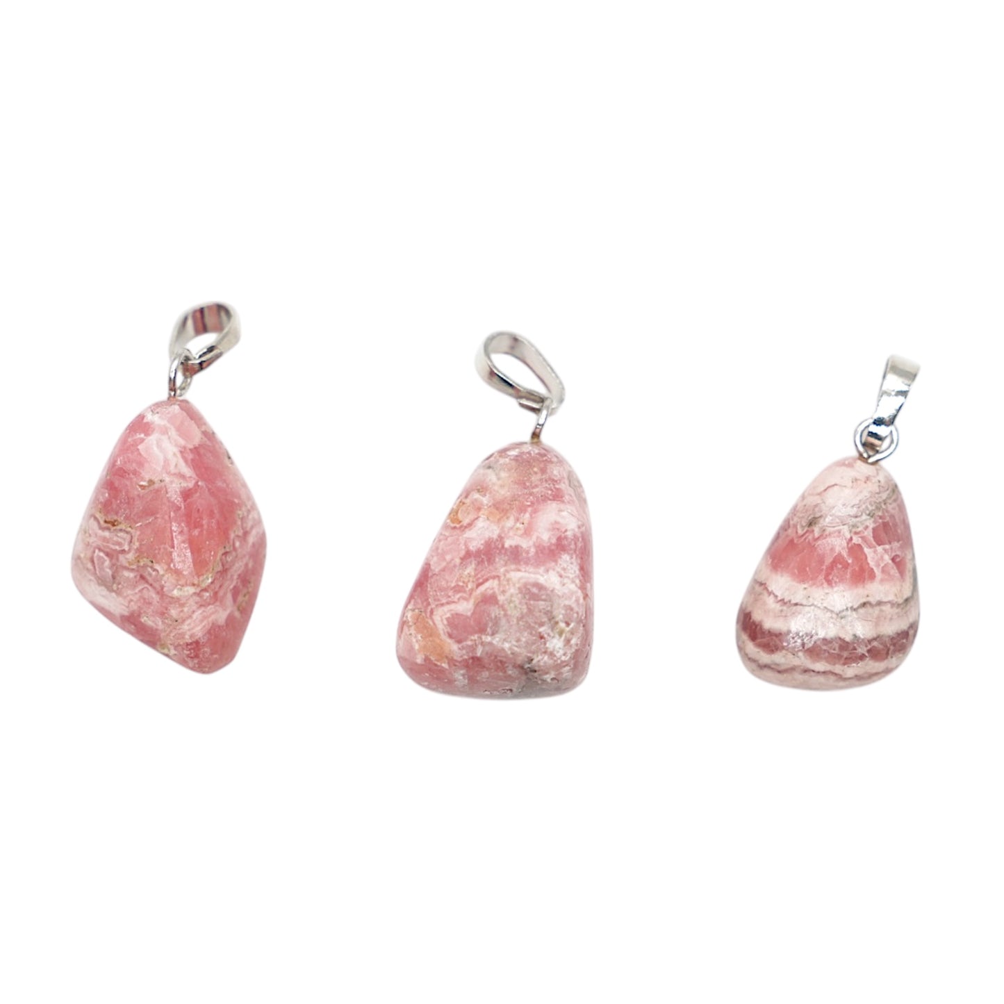 Pendentif Rhodocrosite A (bélière incluse)