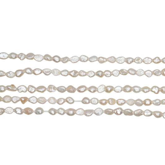 Fil de perle d’eau douce 4-4.5 mm [35]