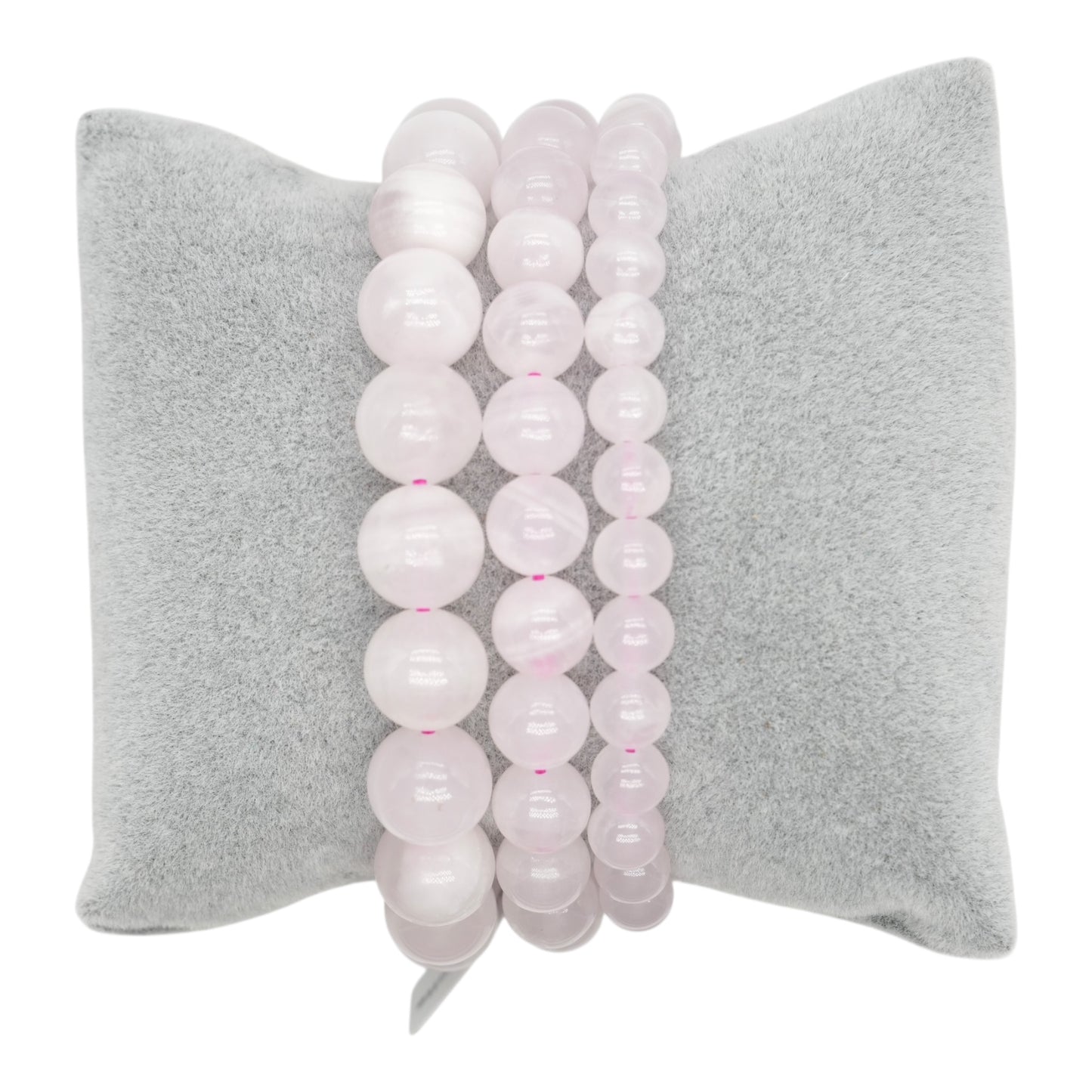 Bracelet Mangano calcite rose AA