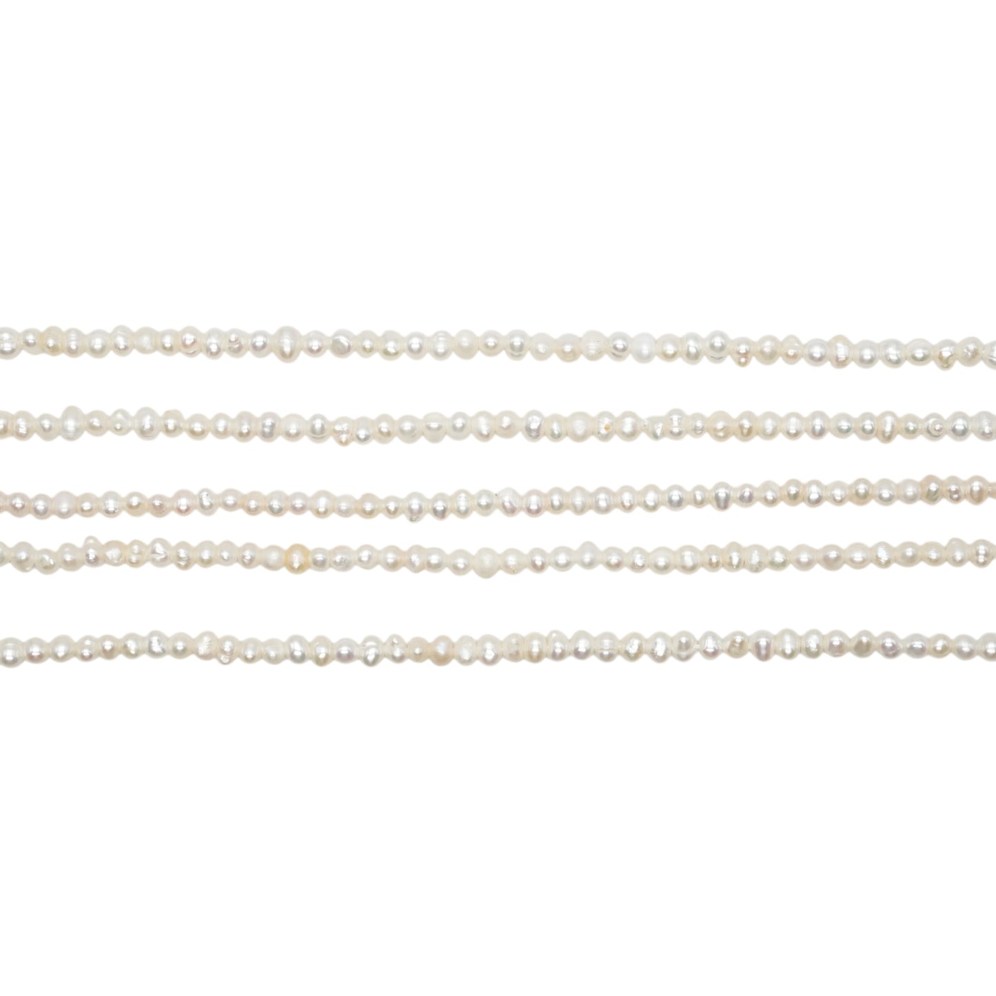 Fil de perle d’eau douce 3-4 mm [9]