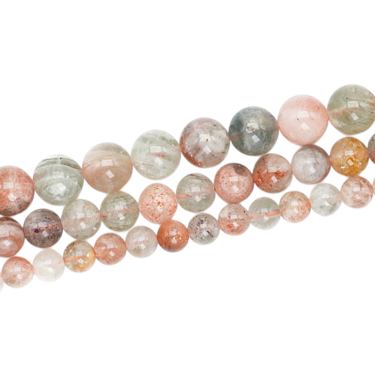 AAA Tanzanian Arusha Sunstone Bead Strand