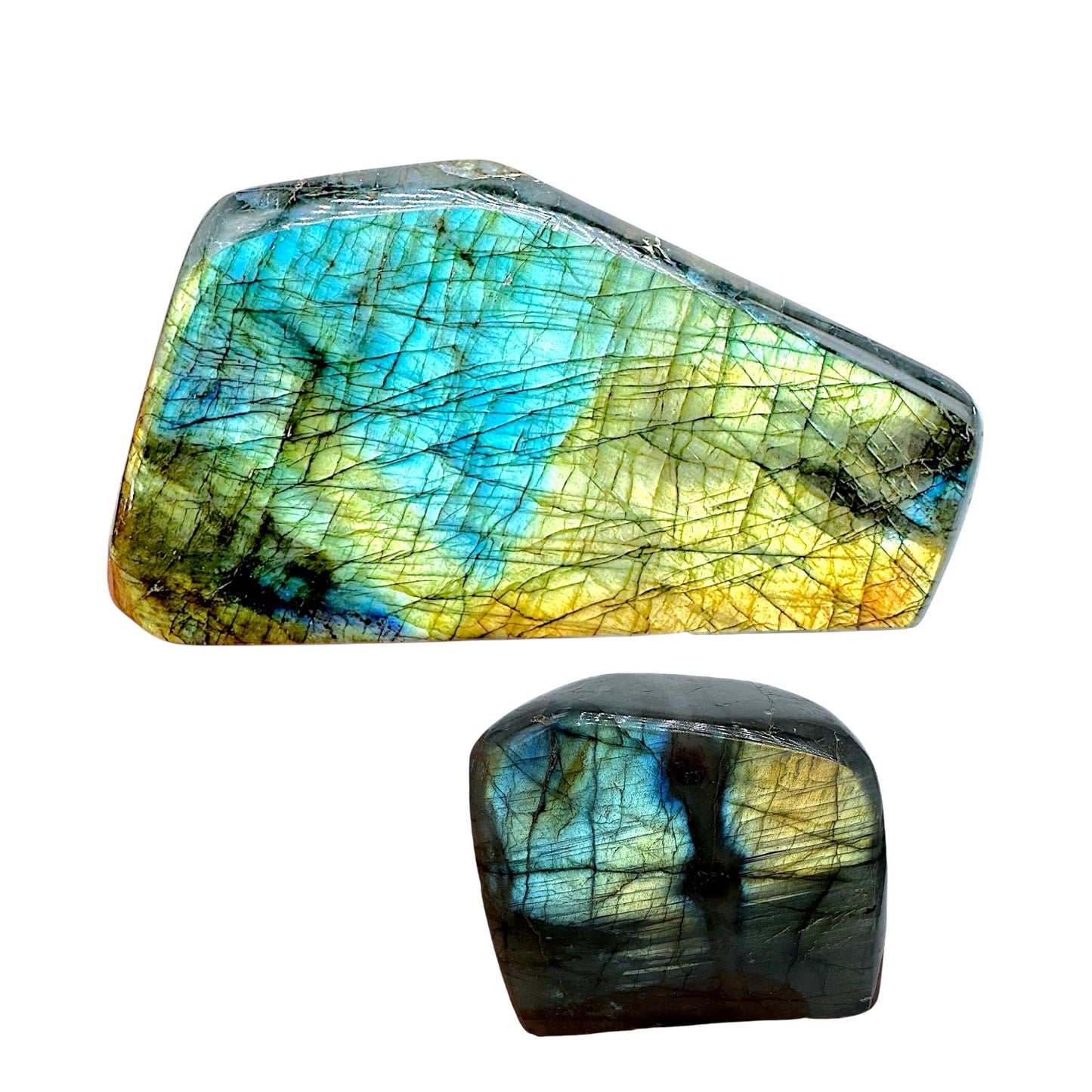 Labradorite forme libre AA+ 589g (Lot 21)