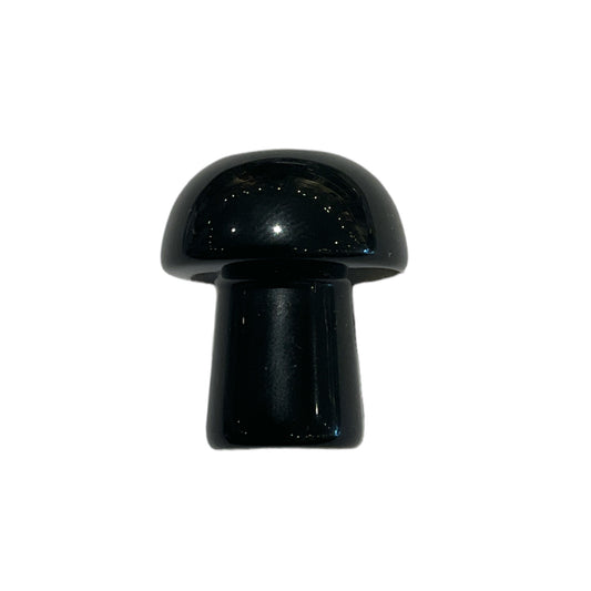 Champignon obsidienne noire à l'unité