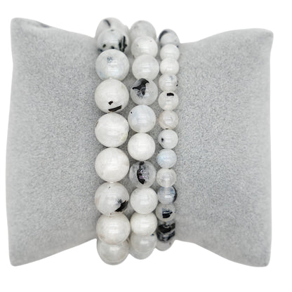 Bracelet Labradorite blanche