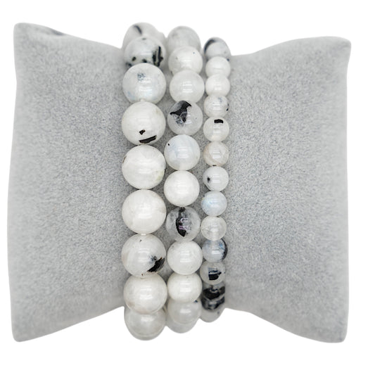 Bracelet Labradorite blanche