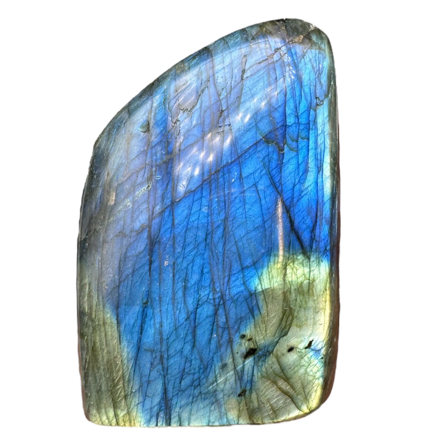 Labradorite forme libre AAA (Lot 36) 553g 9x7x5.5