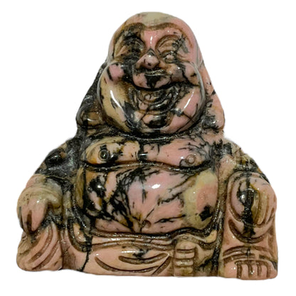 Bouddha en Rhodonite