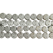 Charger l&#39;image dans la galerie, Fil de perle Hématite electroplaqué Argenté claire HEAC-1
