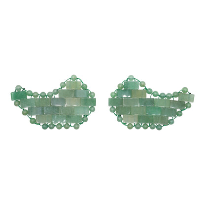 Un lot de 2 Patchs pour contour des yeux en aventurine verte