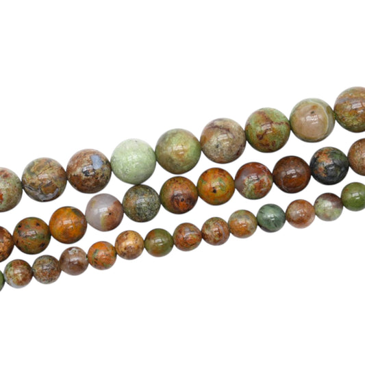 Fil de perle Pietersite verte A